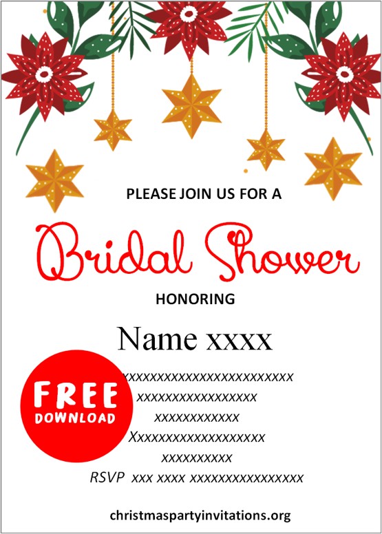 free christmas lunch invitations