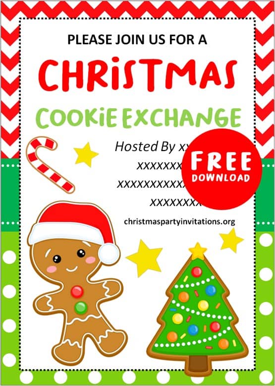 free-printable-christmas-cookie-exchange-invitations-templates