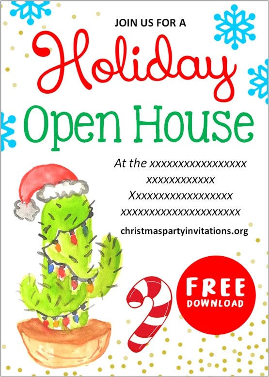 free-printable-christmas-open-house-invitations-templates